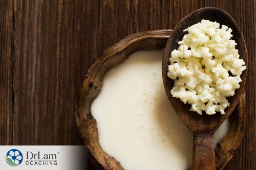 Homemade kefir, a healthy alternative to diet soda