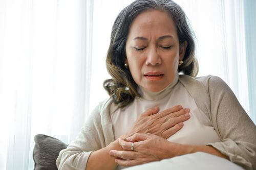 An image of a person with cardiovascular disease