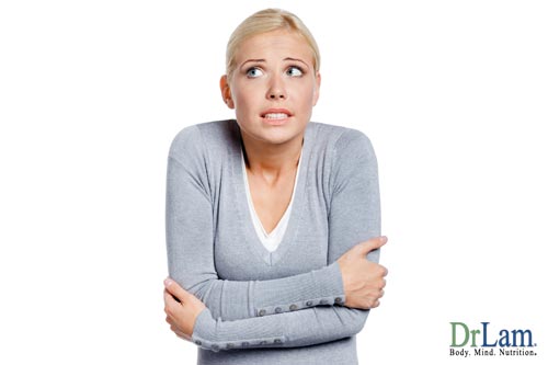 Adrenal Fatigue and the catabolic process can make it difficult for the sufferer to stay warm