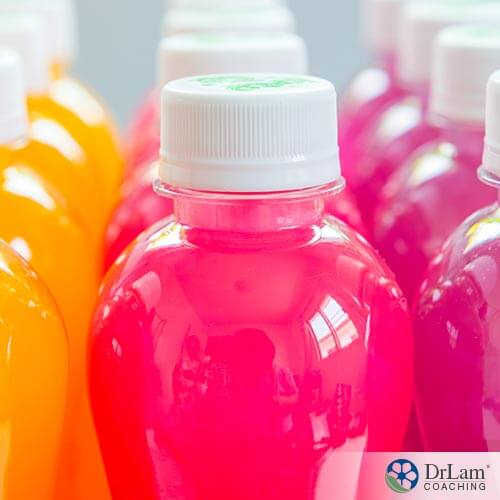 An imge of electrolyte drinks