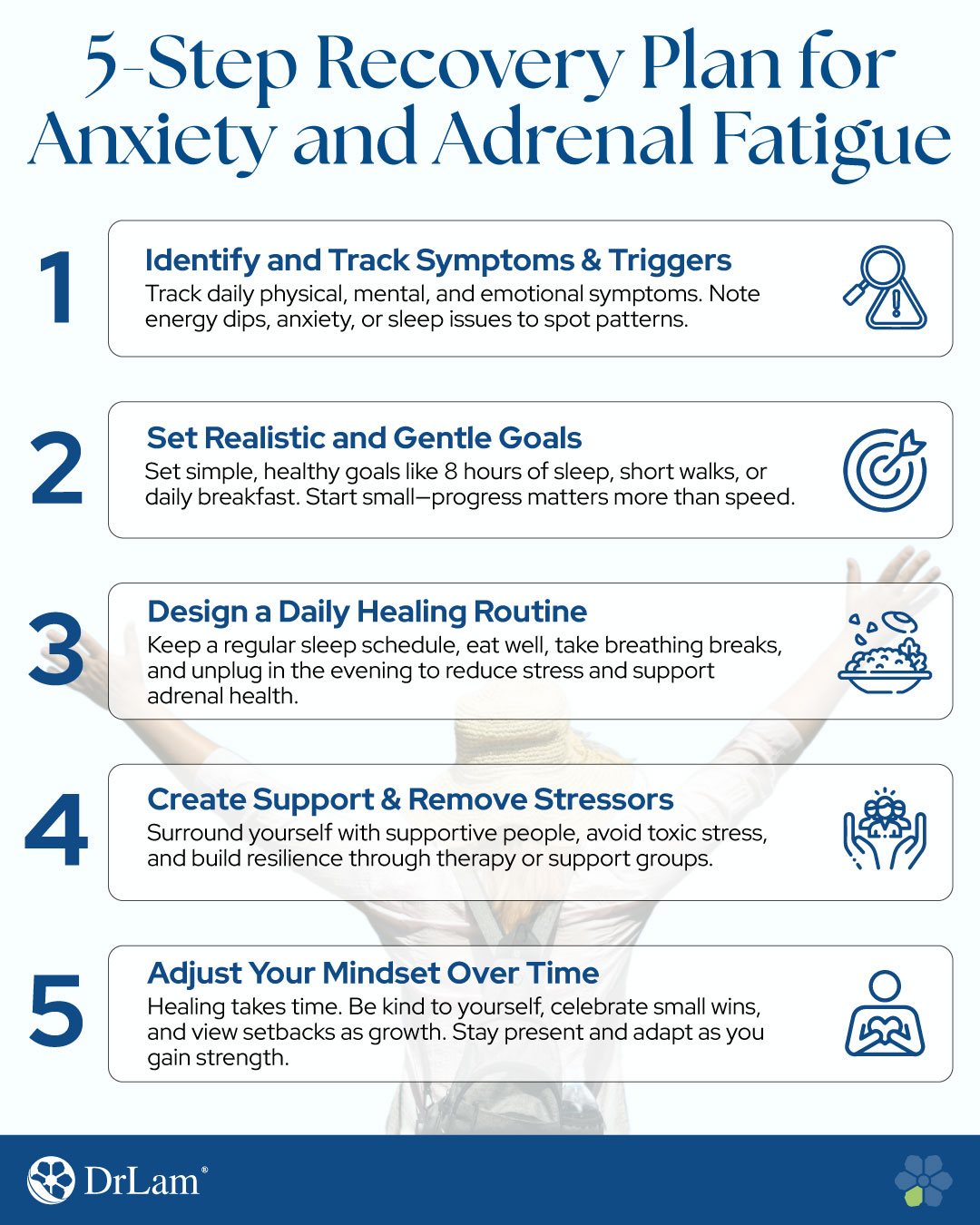 5-Step Recovery Plan for Anxiety and Adrenal Fatigue