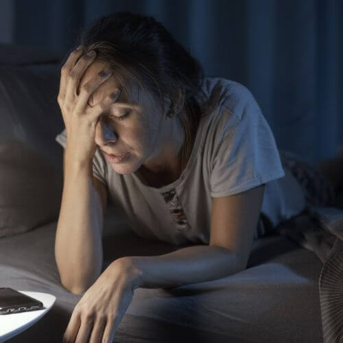 An image of a person with adrenaline dysautonomia