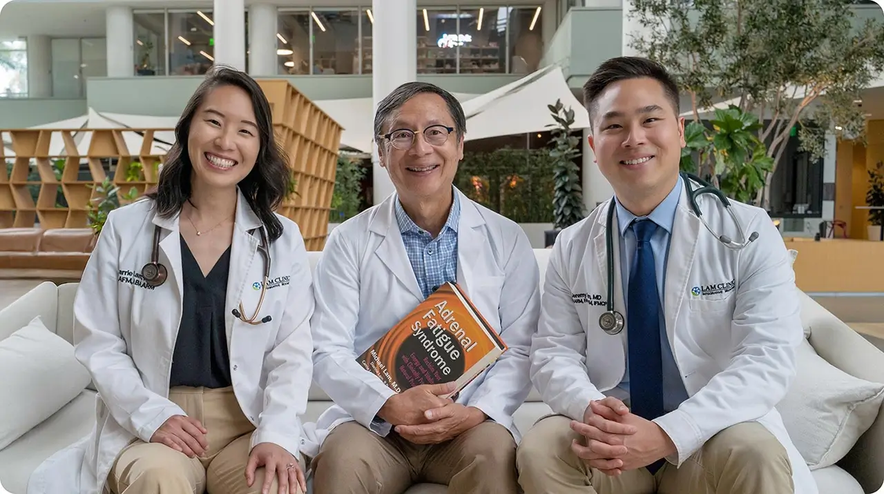 Dr. Carrie, Dr. Michael, and Dr. Jeremy Lam